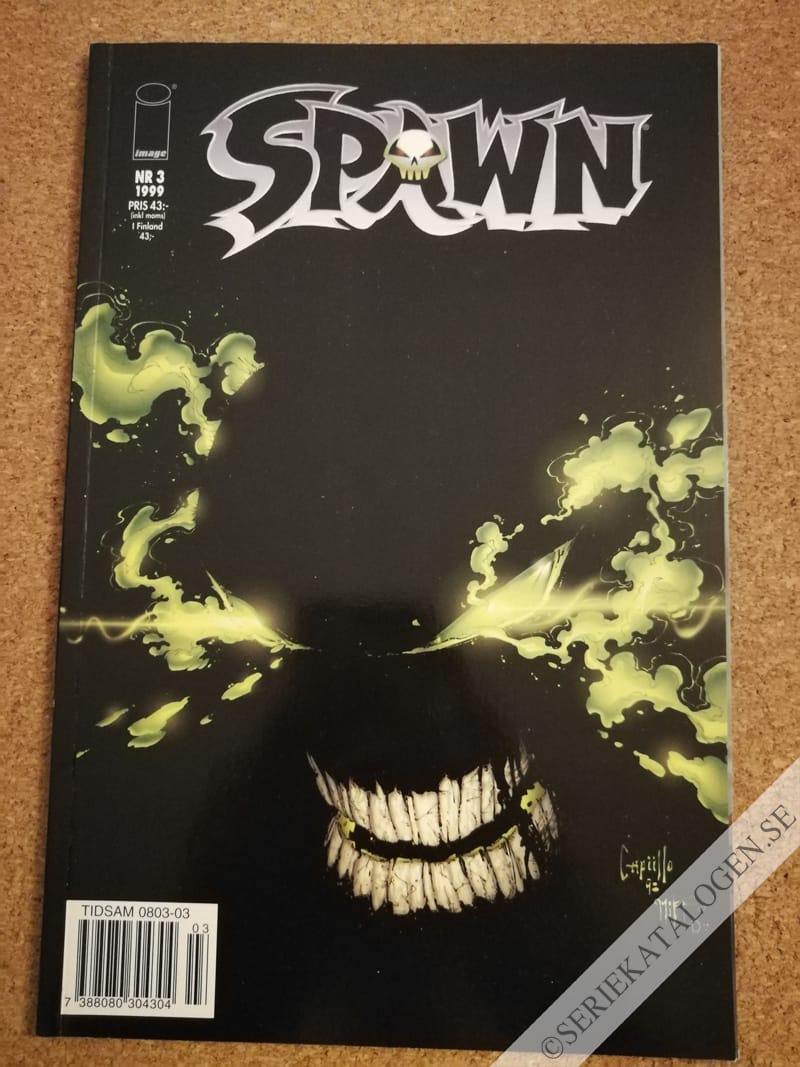 Framsida på Spawn #3 (1999)