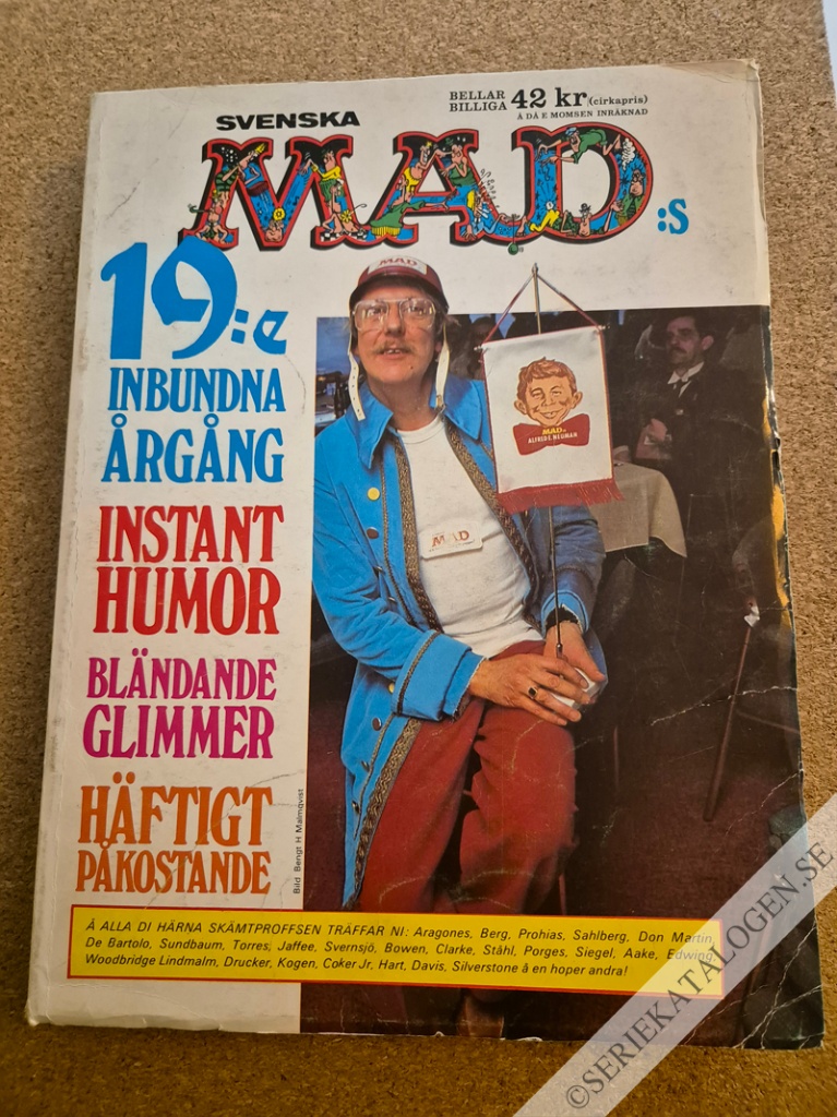Framsida på Svenska MAD inbundna årgångar #1978 (1979)