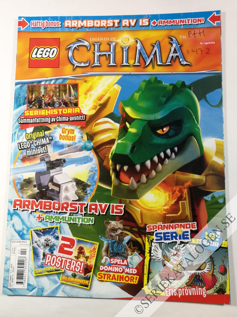 Framsida på Legends of Chima #2 (2015)