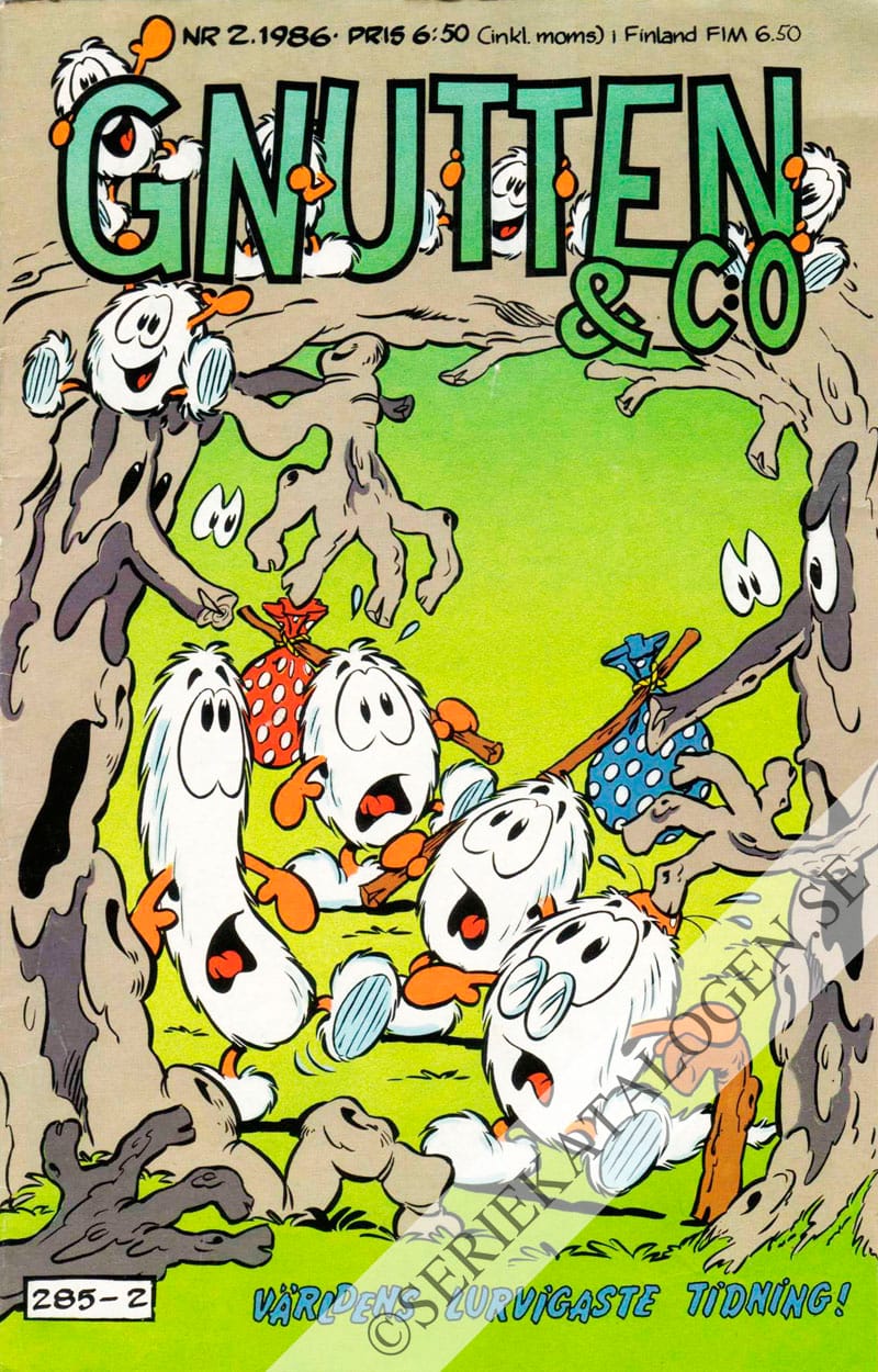 Framsida på Gnutten & C:o #2 (1986)