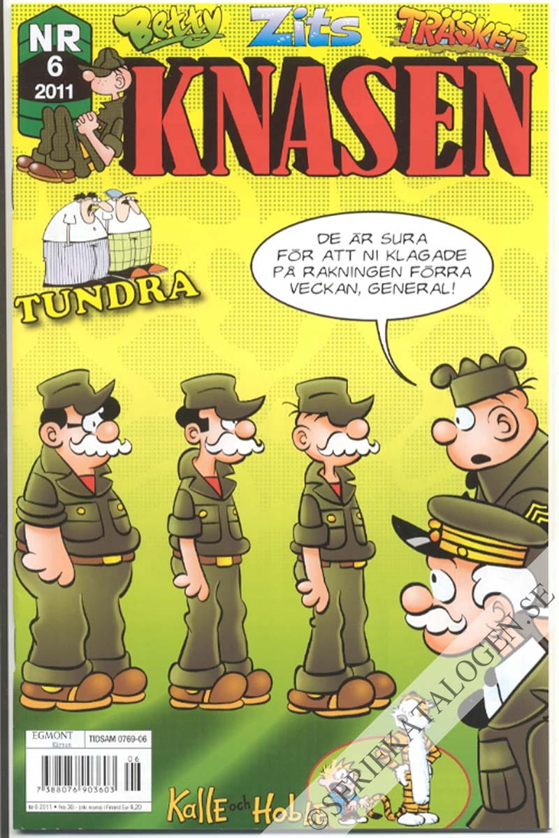 Framsida på Knasen #6 (2011)