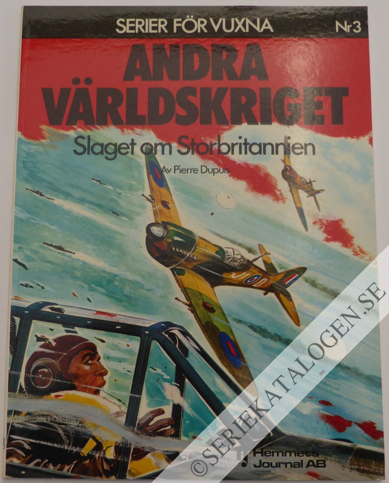 Framsida på Andra världskriget Slaget om Storbritannien (1977)