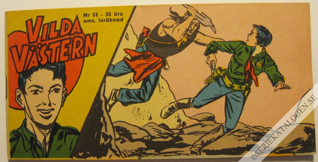 Framsida på Vilda Västern #33 (1961)