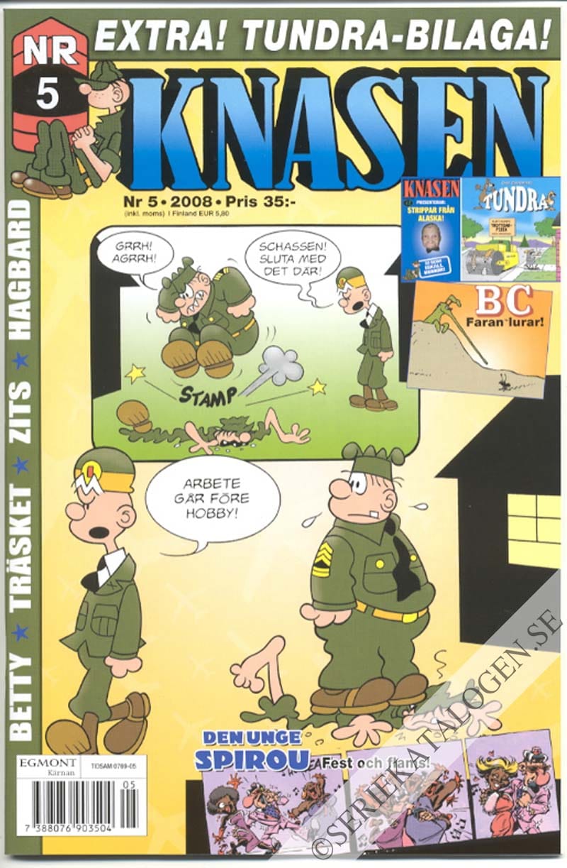 Framsida på Knasen #5 (2008)