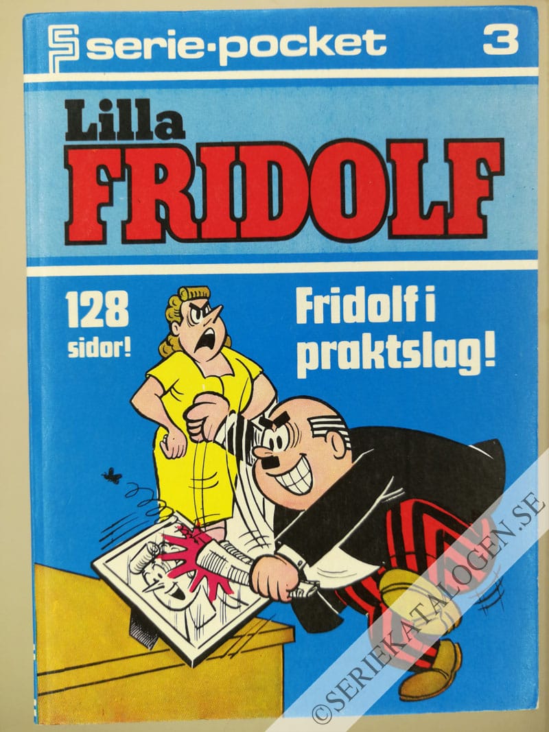 Framsida på Seriepocket Lilla Fridolf (1972)