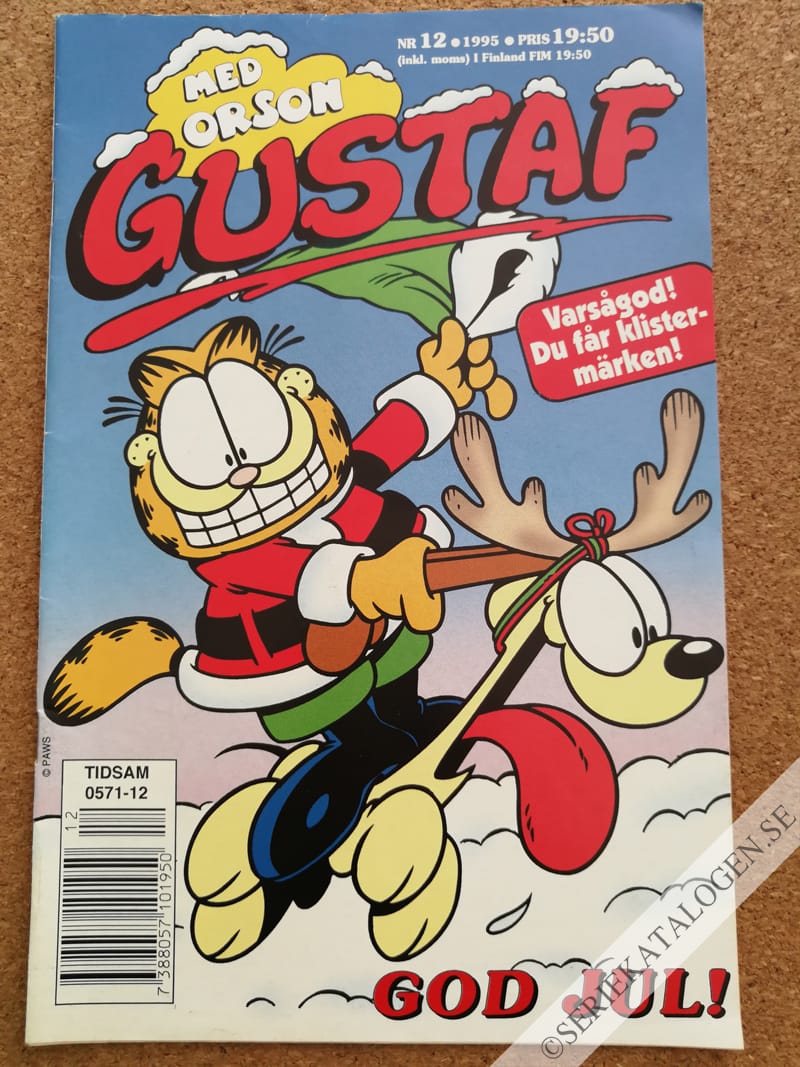 Framsida på Gustaf #12 (1995)