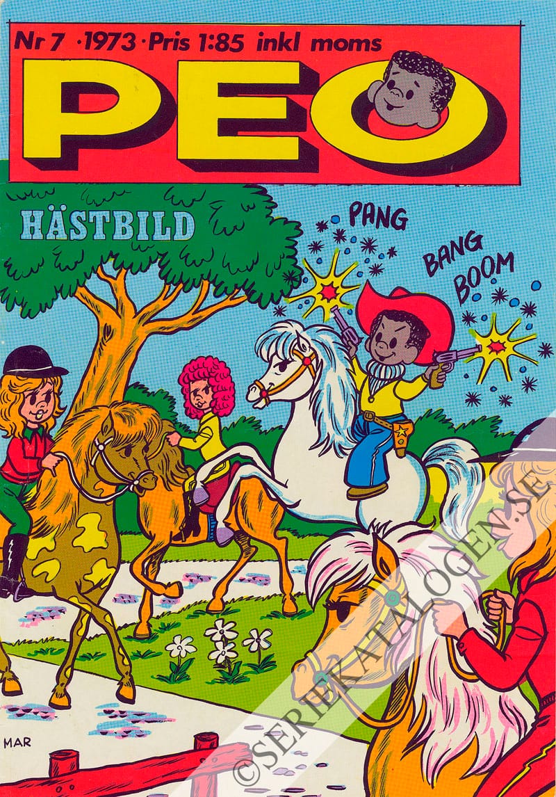 Framsida på Peo #7 (1973)