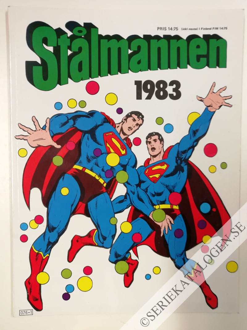 Framsida på Stålmannen # (1983)