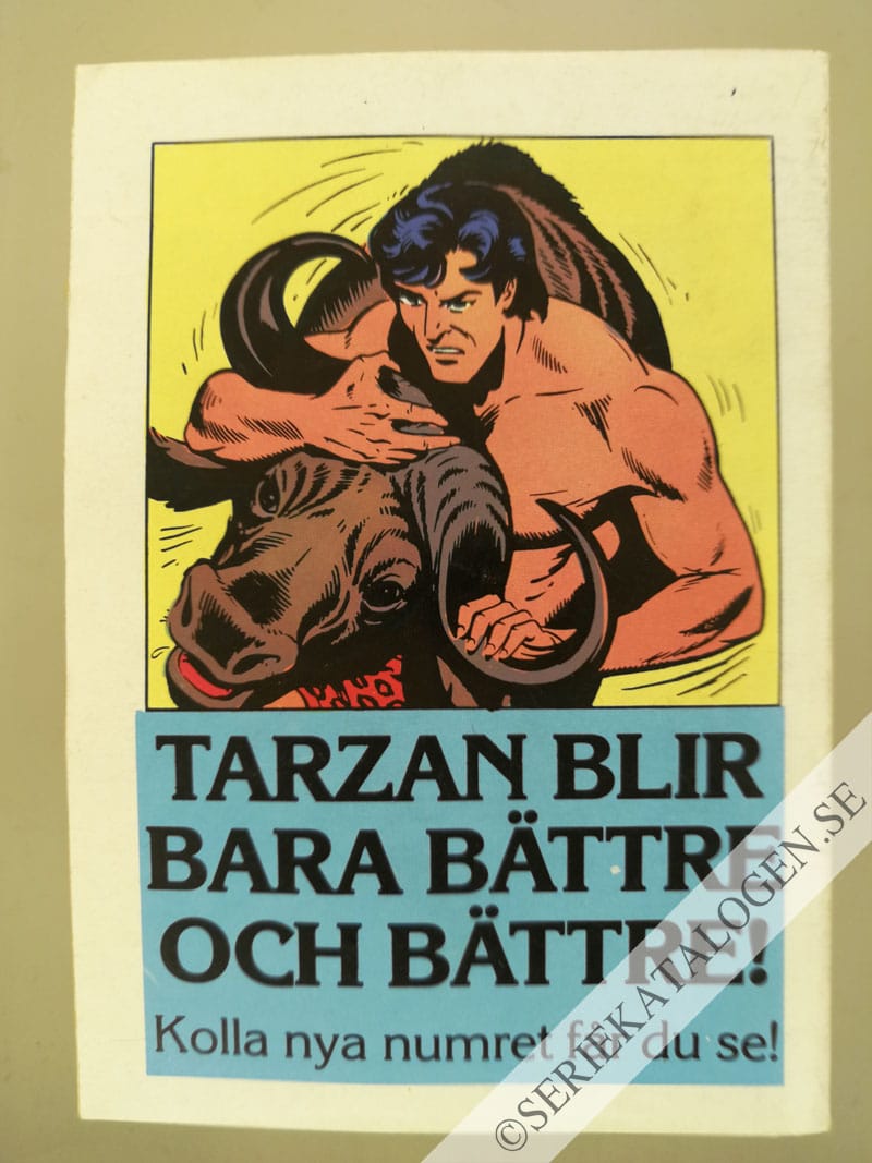 Baksida på Operation Blixten (1987)