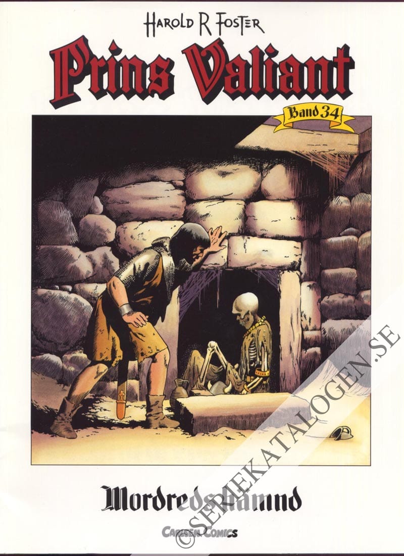 Framsida på Prins Valiant Mordreds hämnd (2005)