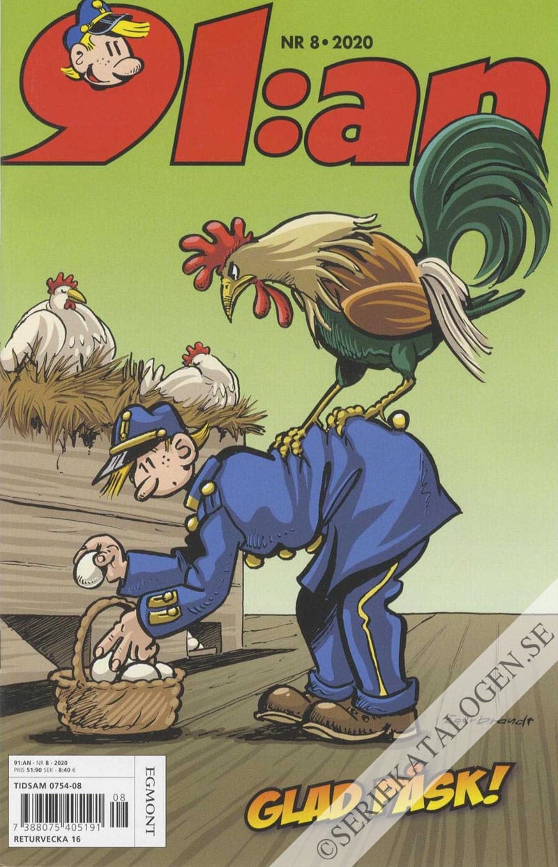 Framsida på 91:an #8 (2020)