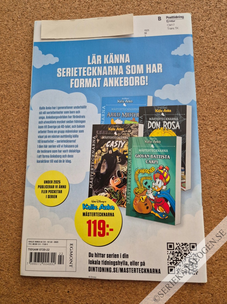 Baksida på Skatten på Pinnebulleön (2025)