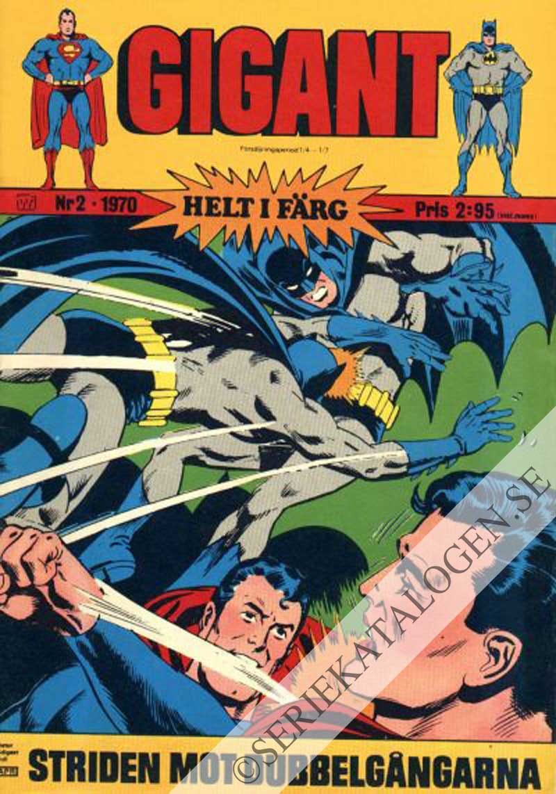Framsida på Gigant #2 (1970)