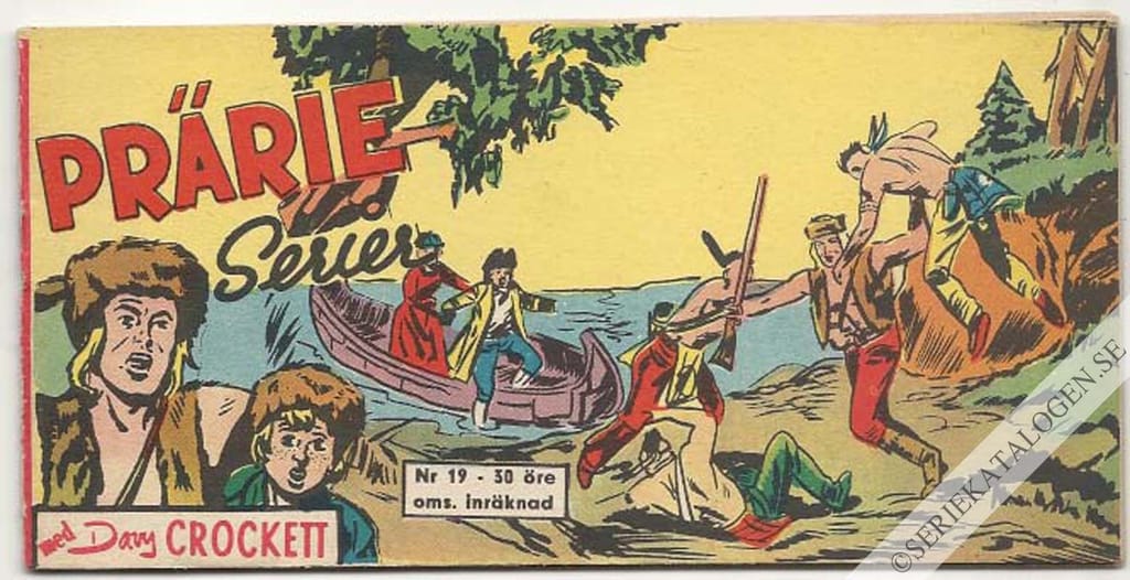 Framsida på Prärie-serier #19 (1960)