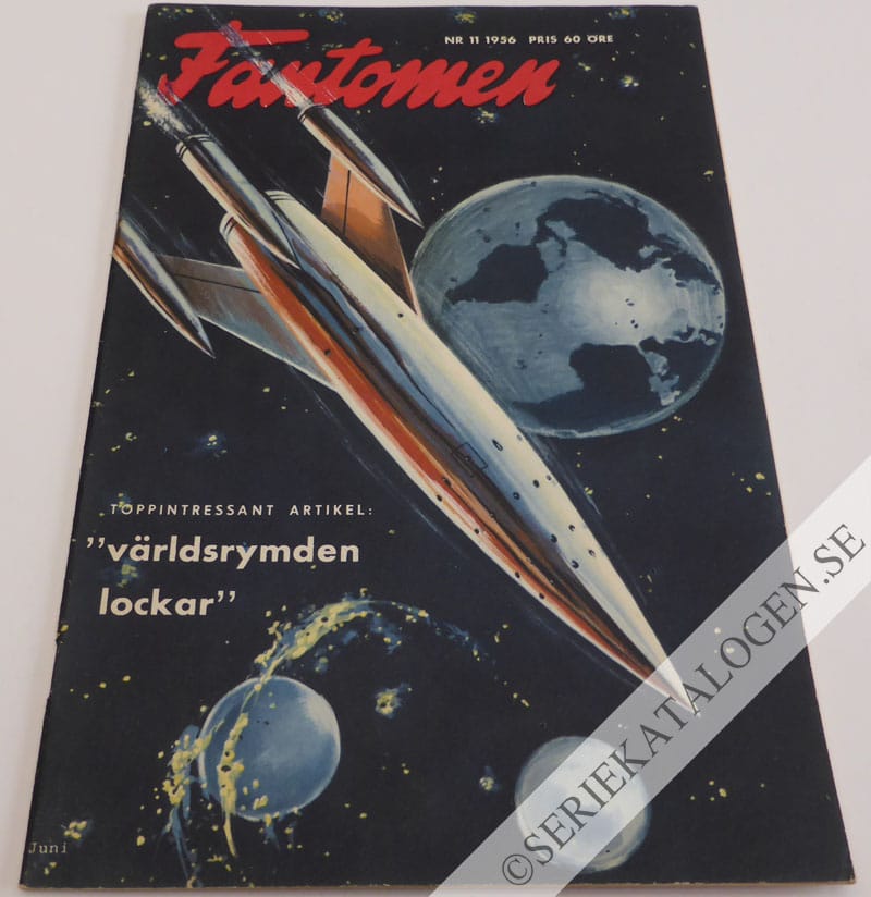 Framsida på Fantomen #11 (1956)