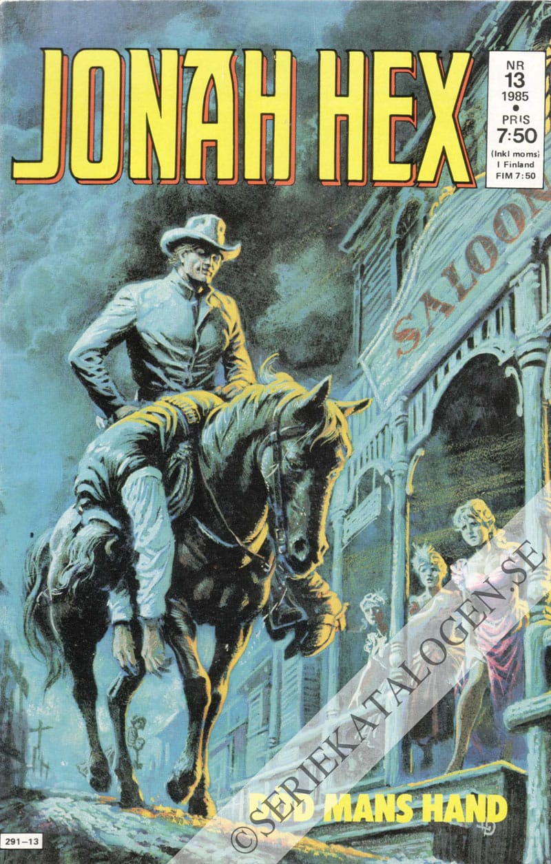 Framsida på Jonah Hex #13 (1985)