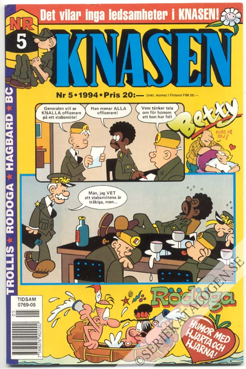 Framsida på Knasen #5 (1994)