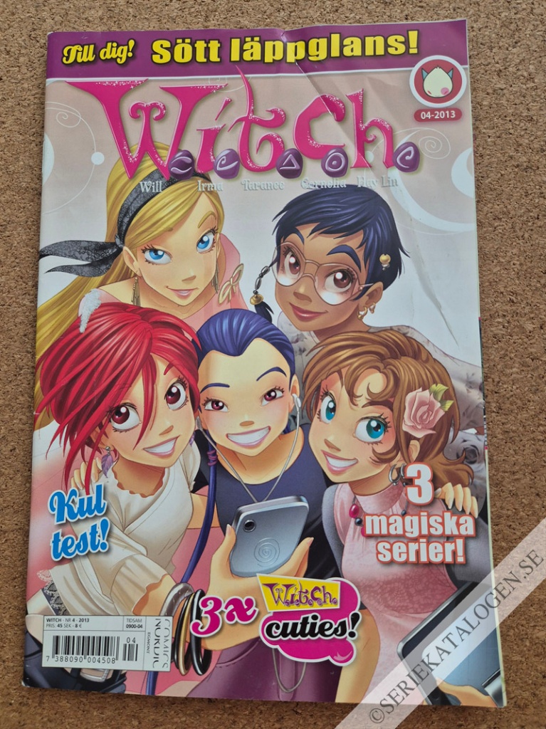 Framsida på W.i.t.c.h. #4 (2013)