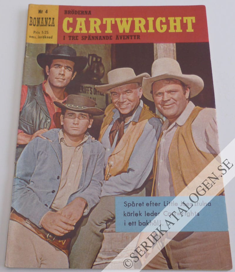 Framsida på Bonanza #4 (1962)