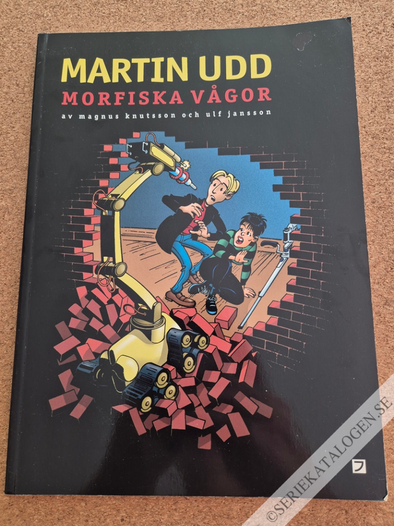 Framsida på Martin Udd Morfiska vågor (1999)