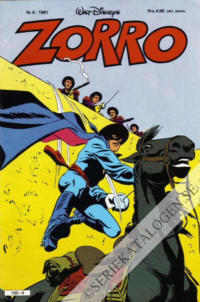 Framsida på Z-hämnaren #9 (1981)