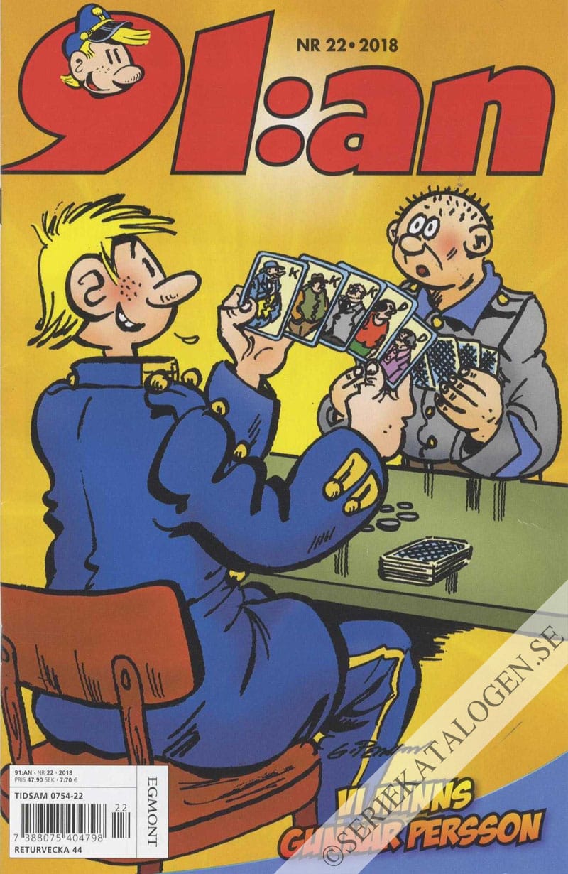 Framsida på 91:an #22 (2018)