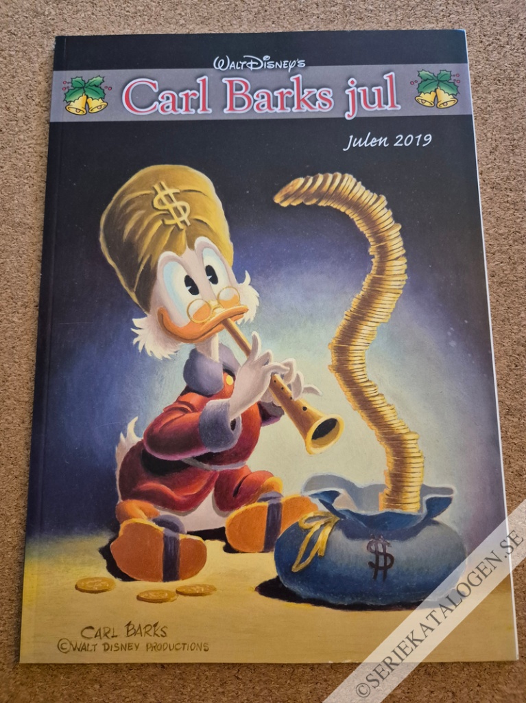 Framsida på Carl Barks jul Julen 2019 (2019)