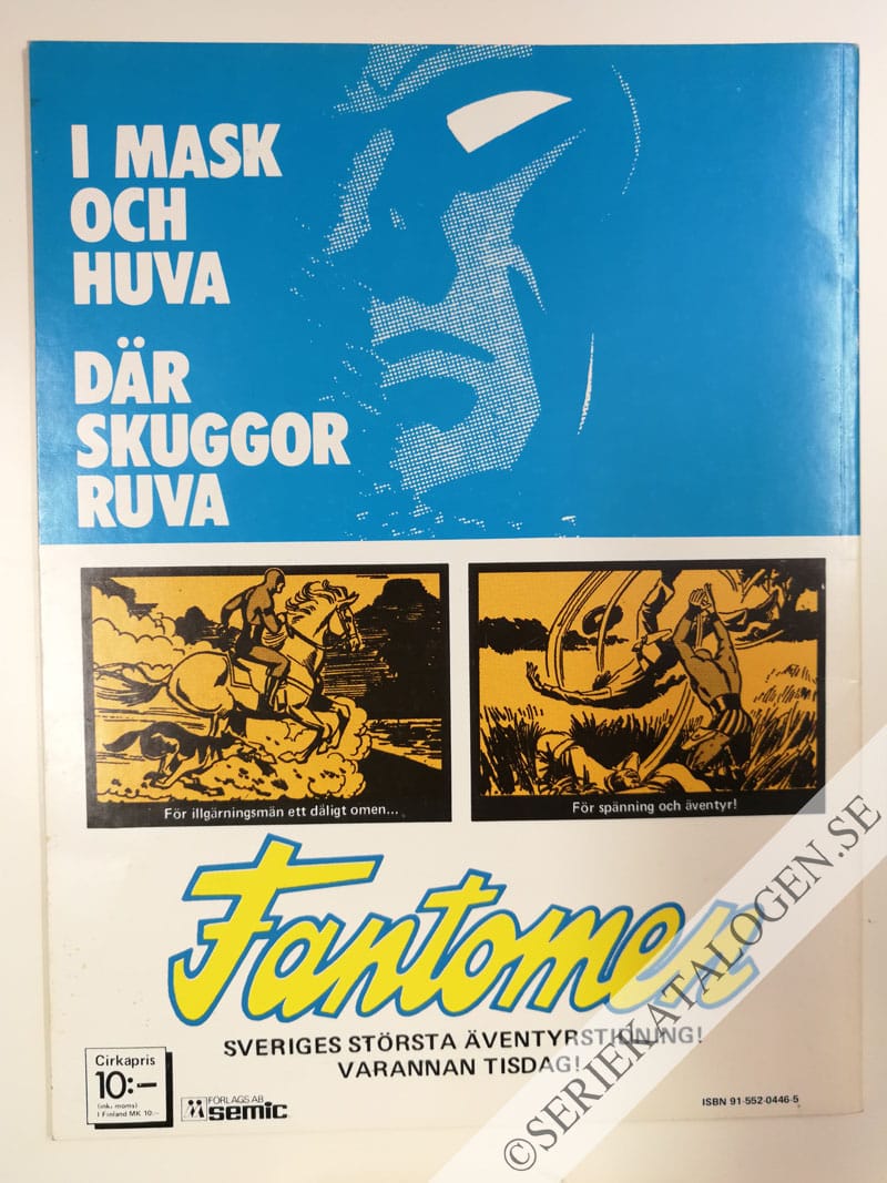 Baksida på Maskeraden - Kuppförsöket - Hzz hemlighet (1979)