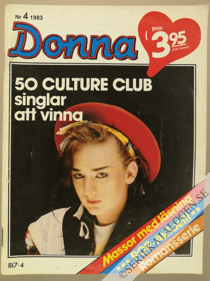 Framsida på Donna #4 (1983)