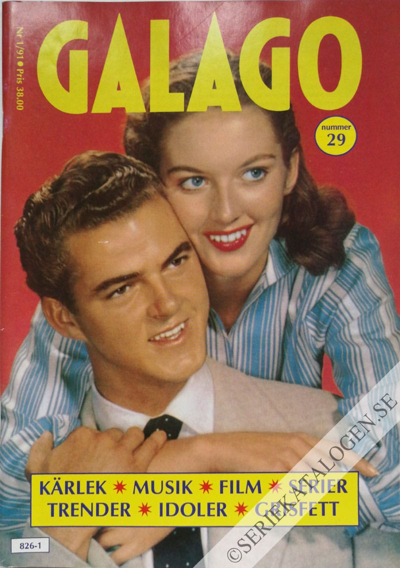 Framsida på Galago #1 (1991)