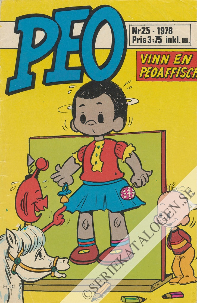 Framsida på Peo #25 (1978)