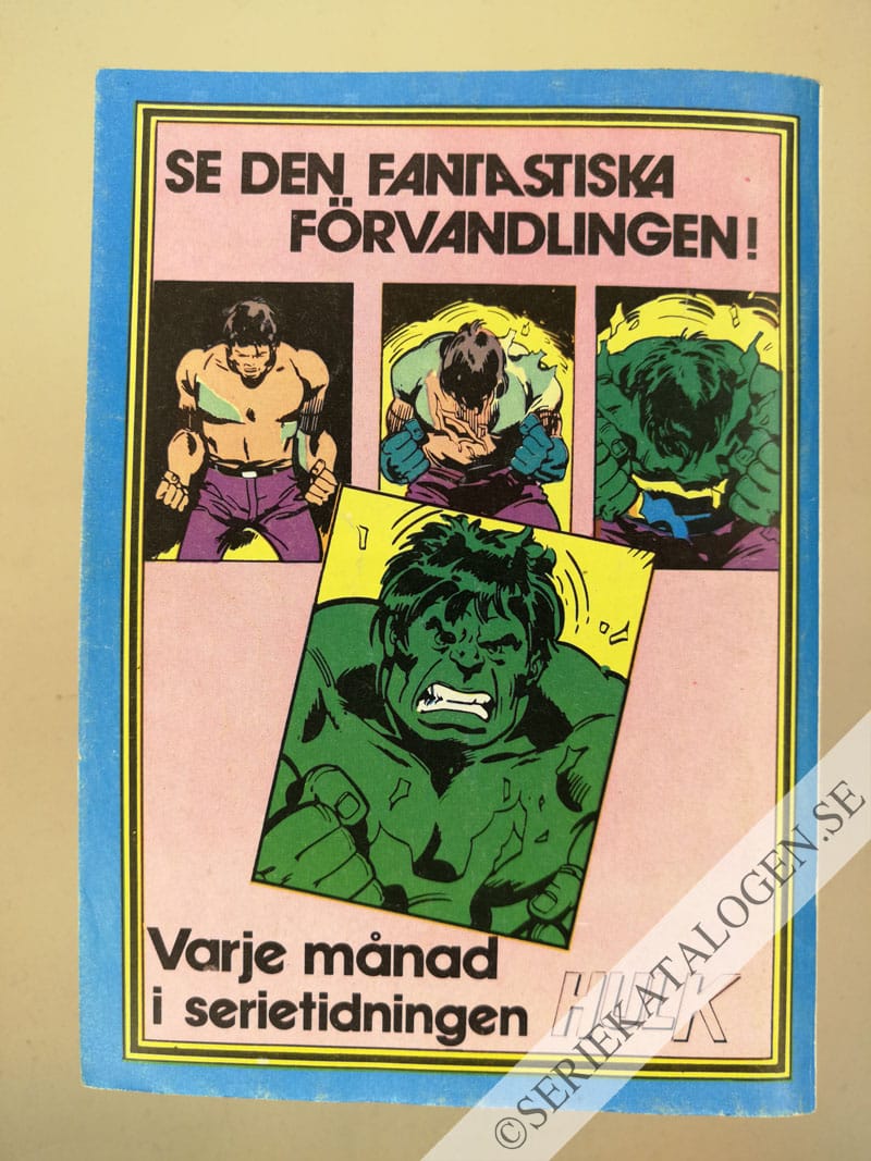 Baksida på Bomba! (1983)