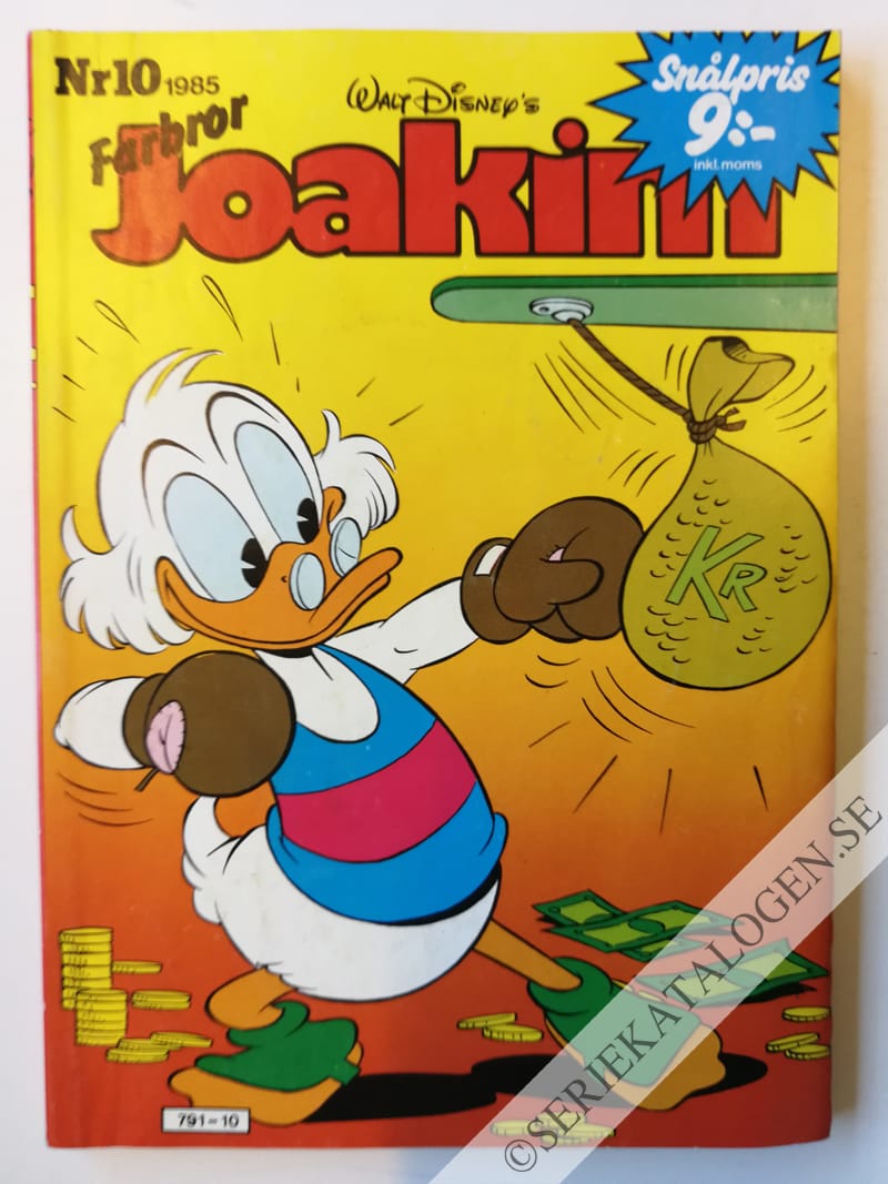 Framsida på Joakim #10 (1985)