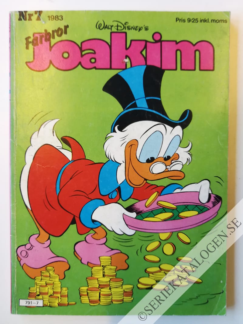 Framsida på Joakim #7 (1983)