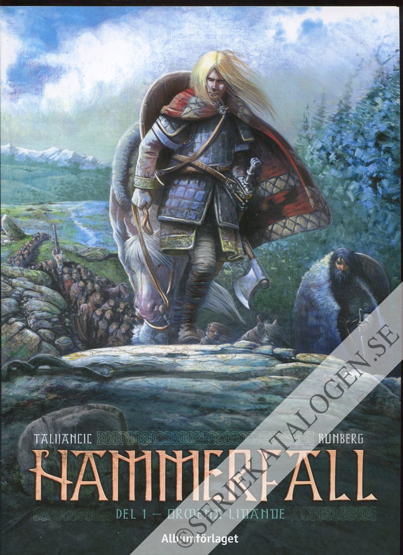 Framsida på Hammerfall Ormens lidande (2010)