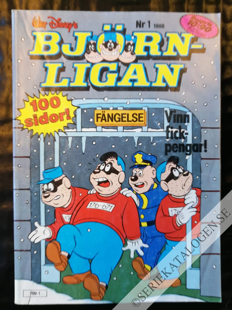 Framsida på Björnligan #1 (1988)