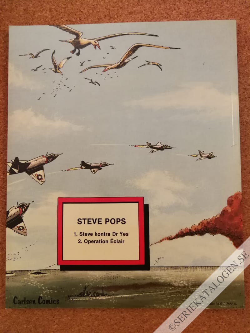 Baksida på Operation Eclair (1980)