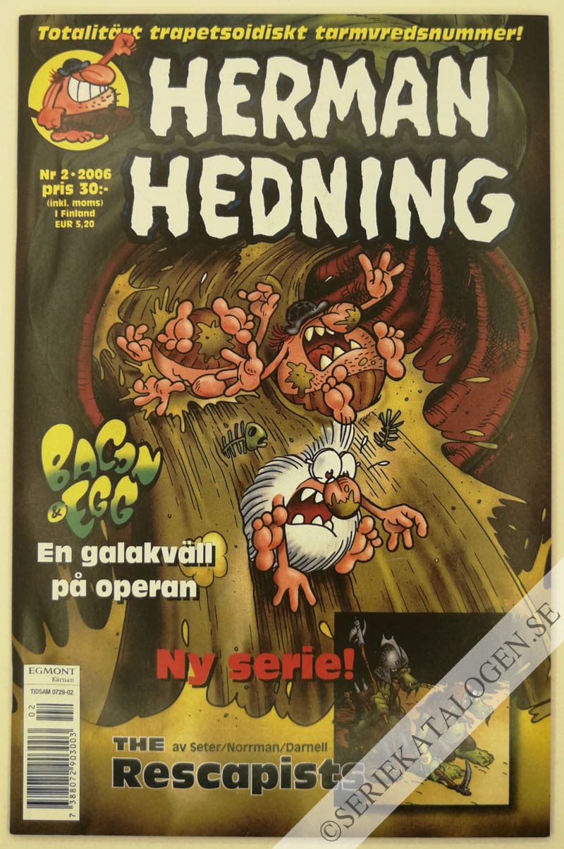 Framsida på Herman Hedning #2 (2006)
