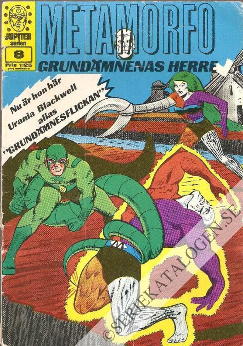 Framsida på Jupiter-serien #8 (1968)