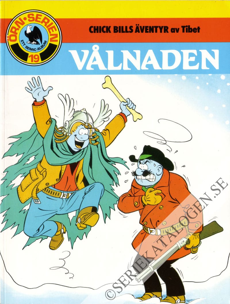 Framsida på Chick Bills äventyr Vålnaden (1984)