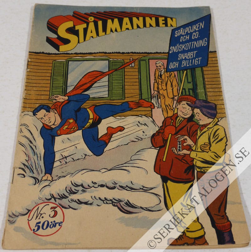 Framsida på Stålmannen #3 (1953)