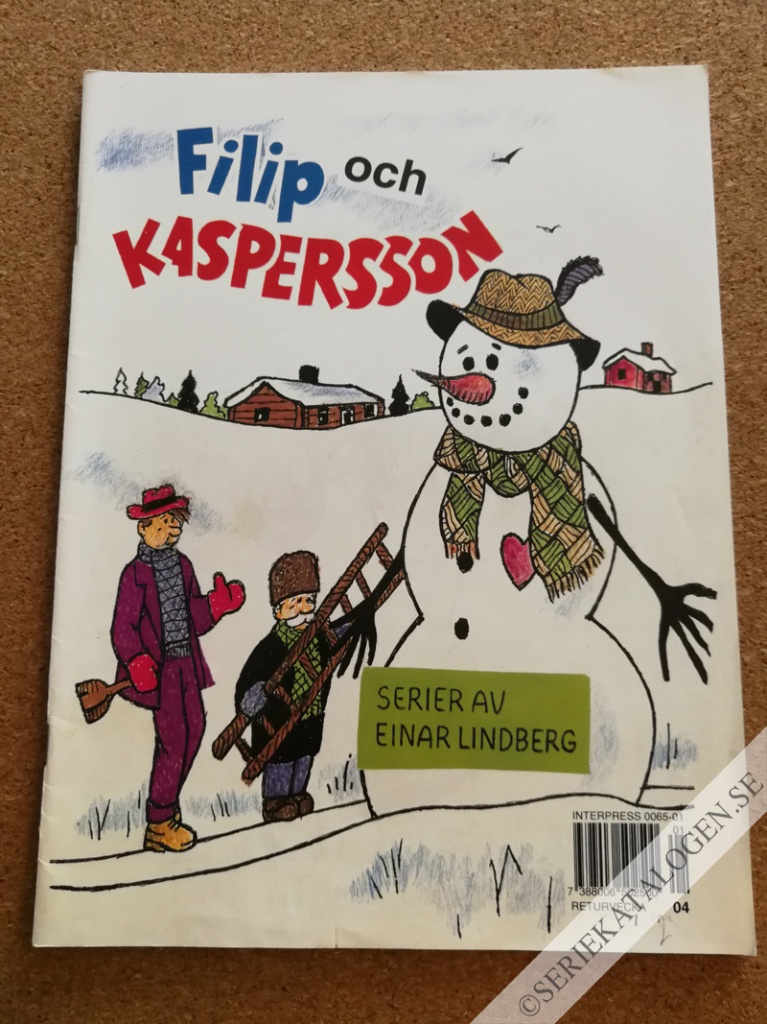 Framsida på Sympatiska Filip och Kaspersson (2005)