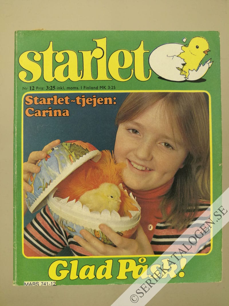 Framsida på Starlet #12 (1978)