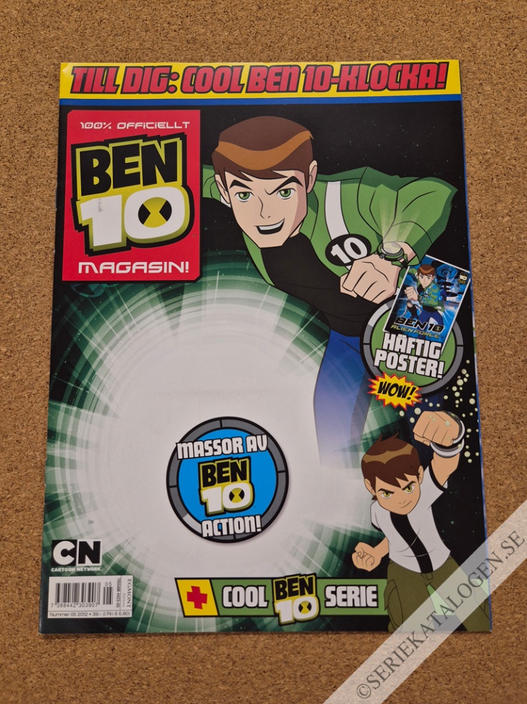 Framsida på Ben 10 magasin! #5 (2012)