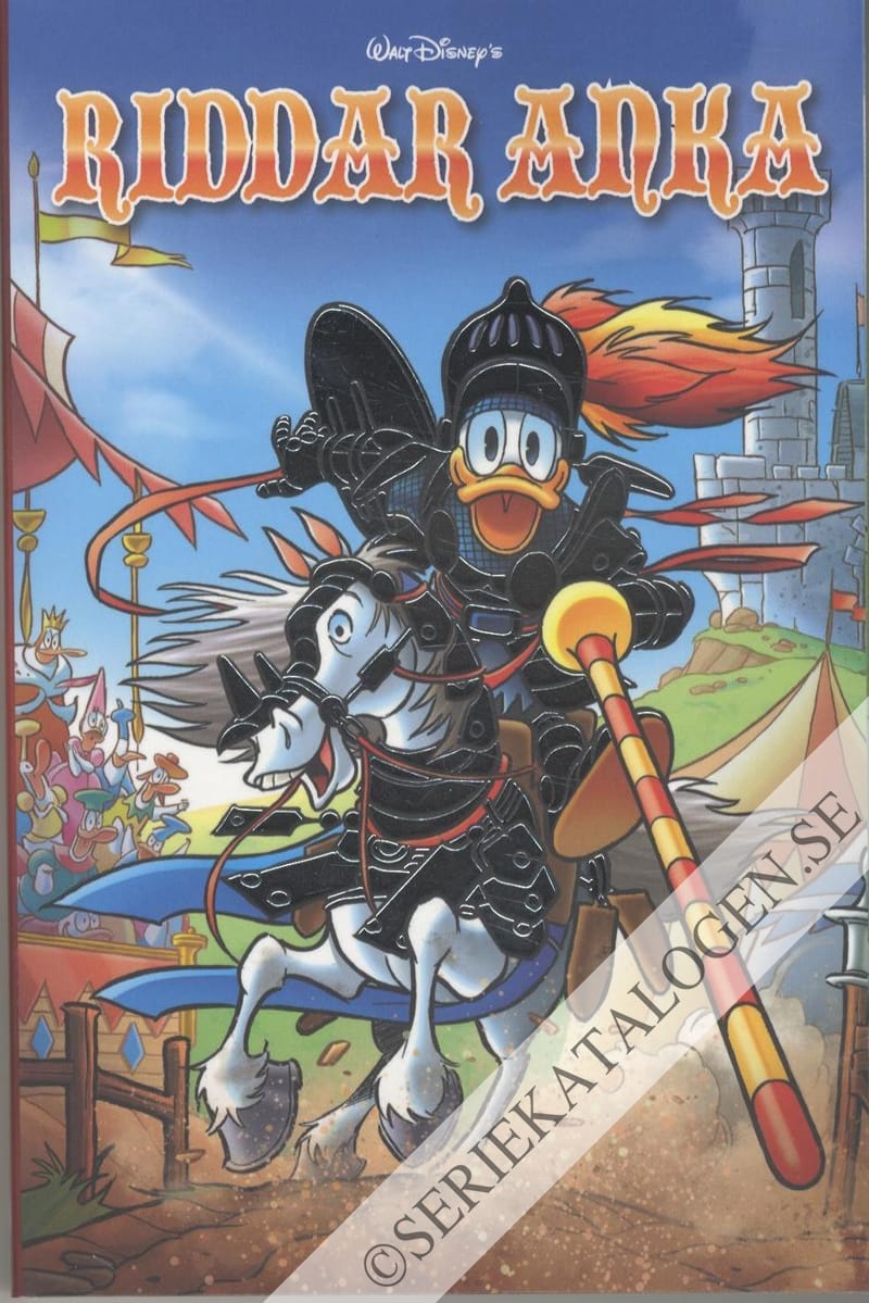 Framsida på Kalle Ankas pocket special Riddar Anka (2023)