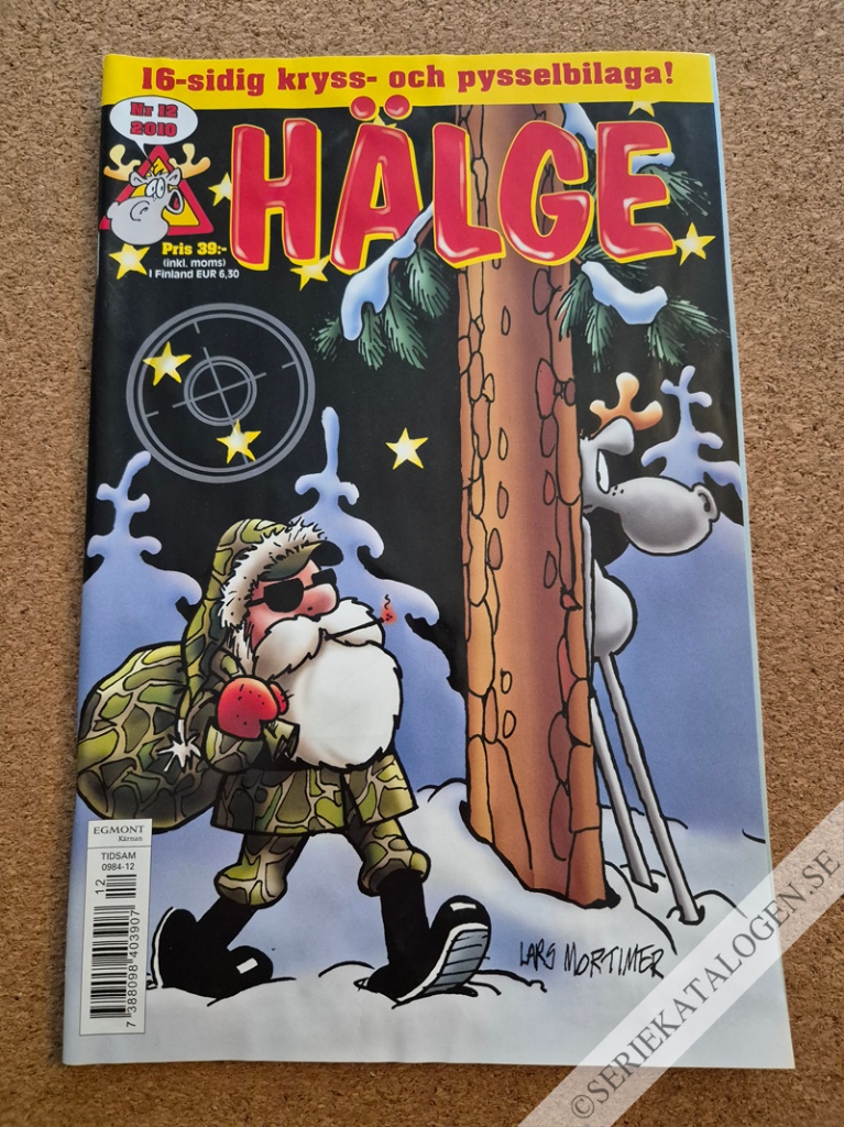 Framsida på Hälge #12 (2010)