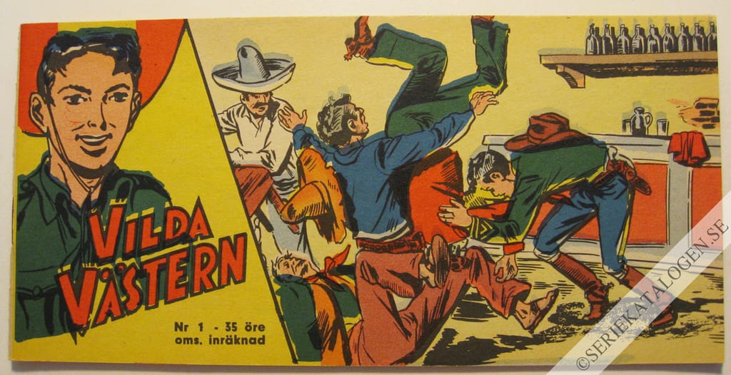 Framsida på Vilda Västern #1 (1963)