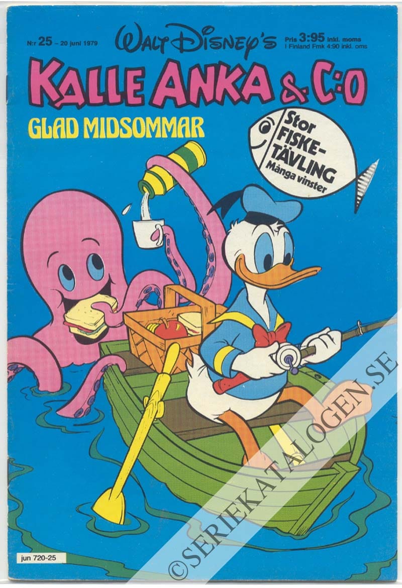 Framsida på Kalle Anka & C:o #25 (1979)