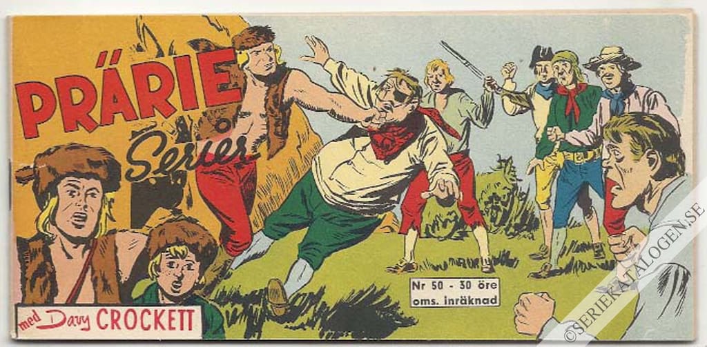 Framsida på Prärie-serier #50 (1960)