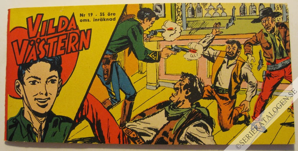 Framsida på Vilda Västern #19 (1962)